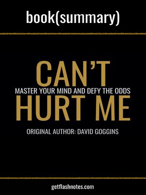 cover image of Book Summary: Can't Hurt Me
